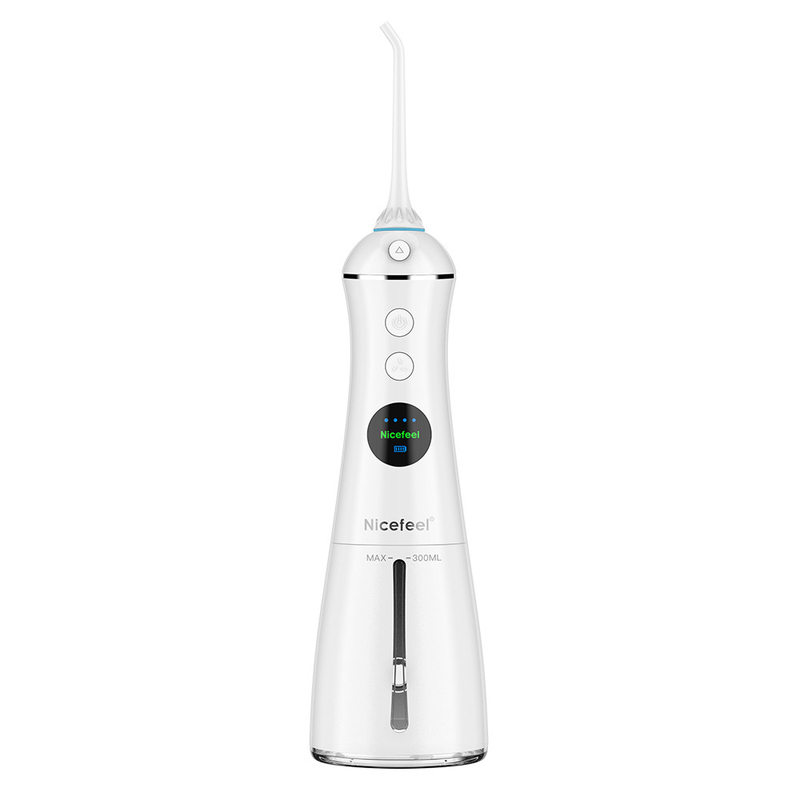6+ حالت کار IPX7 Electric Water Jet 300ml Oral Hygiene Oral Irigator Teeth White Flosser Flosser Dental Floss