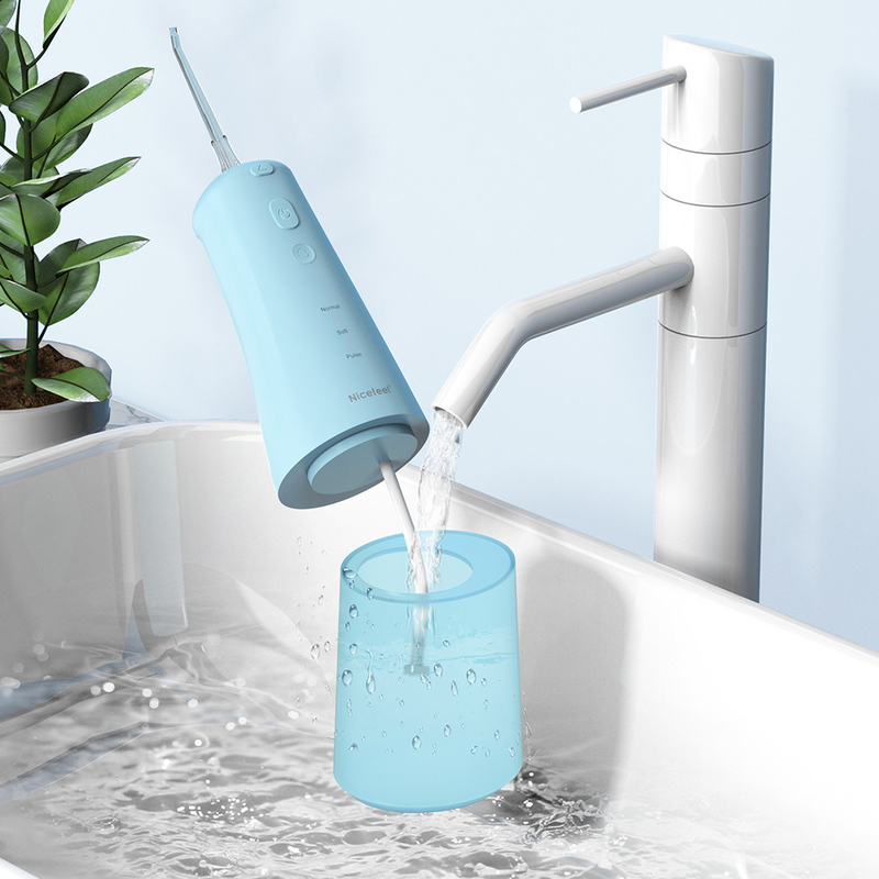 300 میلی لیتری Big Tank Electric Water Jet Cordless Water Flosser IPX7 Oral Irigator