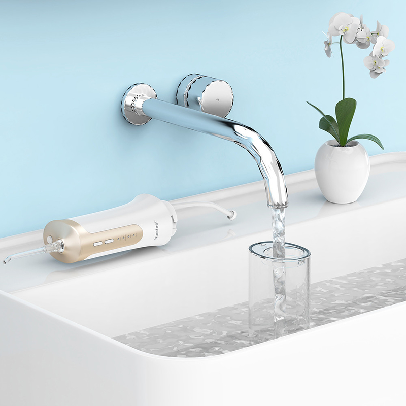 Oral Cleaner Electric Jet Cordless Water Flosser IPX7 300ml