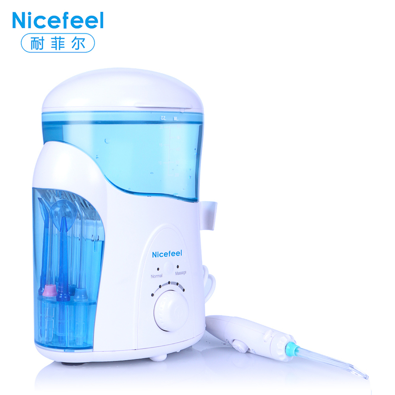 فلوسر آب مسافرتی قابل حمل با آداپتور ABS ماده 1A و فشار آب 30-125PSI