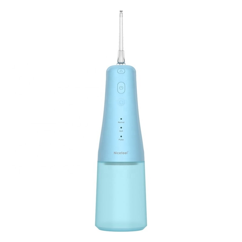 300 میلی‌لیتر Nicefeel Water Flosser 1400mAh نرمال / نرم / پالس / حالت‌های اسپری فوری