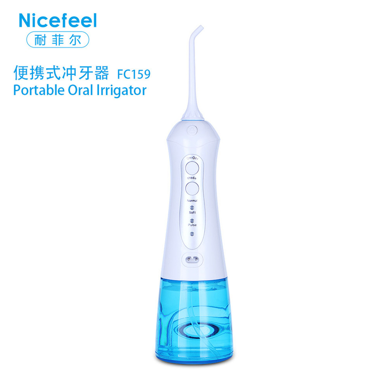 فلاشر آب برق قابل حمل بدون سیم قابل شارژ 800 - 1200ml / دقیقه با 3 نوع نوزل
