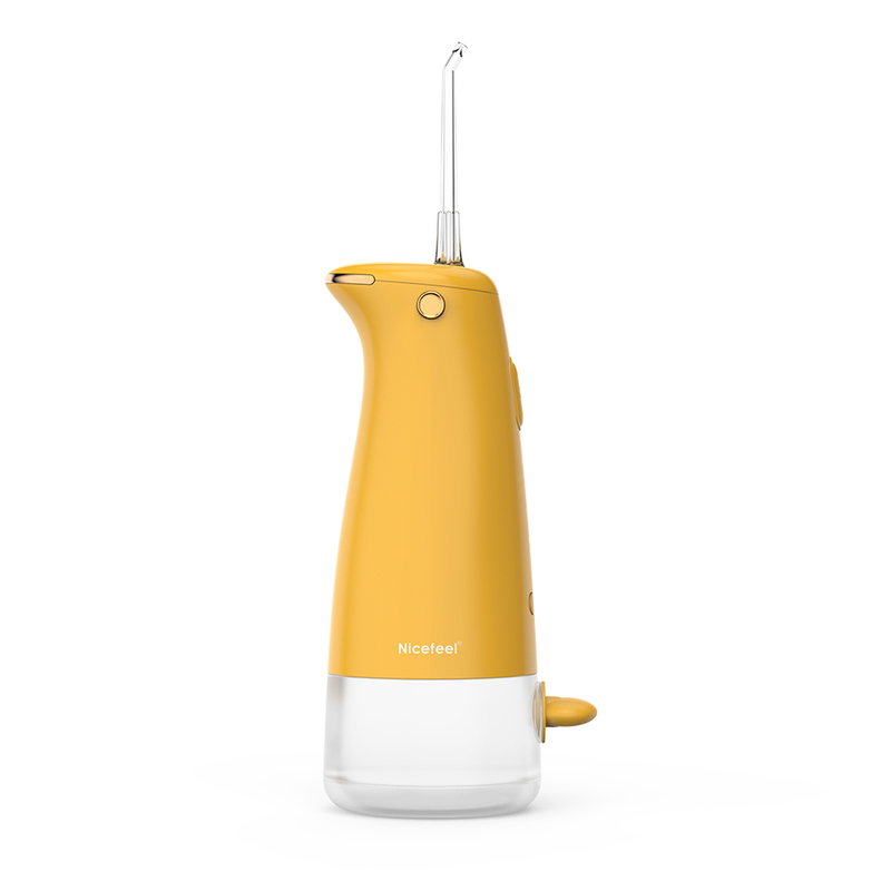 1 سال گارانتی حالت Diy Flosser آب با فرکانس نبض 1400-1700 بار / دقیقه