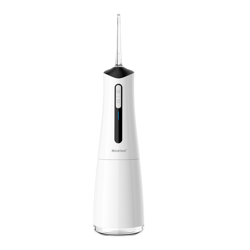 30-125PSI فشار آب قابل حمل بدون سیم آب Flosser - رنگ سفید سفر دوستانه