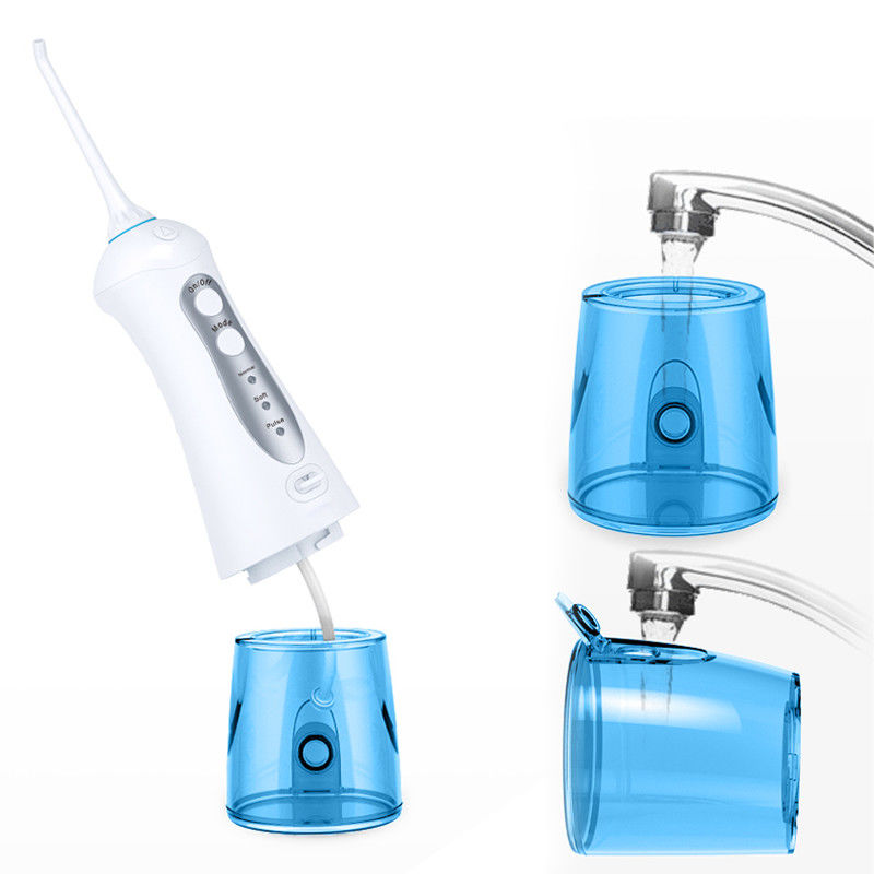 تمیزکننده دندان شارژی Water Flosser قابل حمل با 3 حالت، تمیز کردن قدرتمند، مخزن آب 300 میلی لیتر، ضد آب IPX7