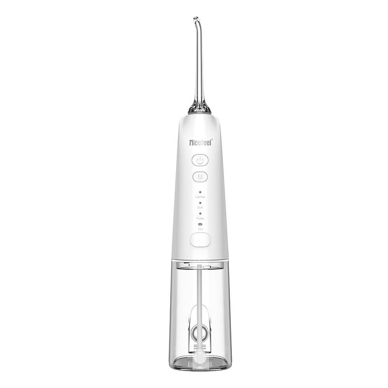 نخ دندان گیر بی سیم Nicefeel Oral Irrigator ضد آب برای تمیز کردن دندان ها