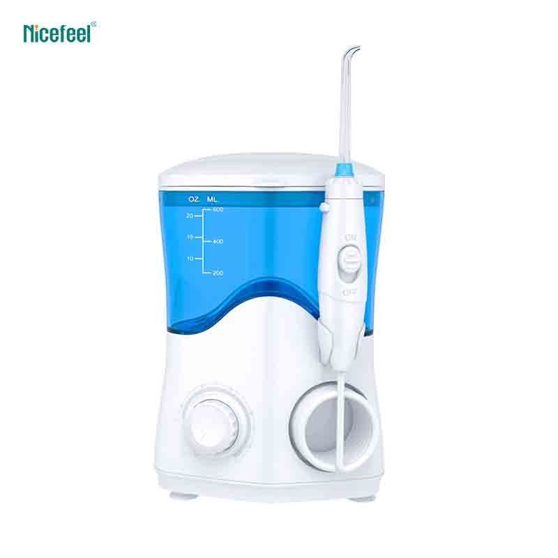 آبگرمکن خوراکی Nicefeel Family 600ml Flosser ظرفیت بزرگ برای تمیز کردن دندان ها