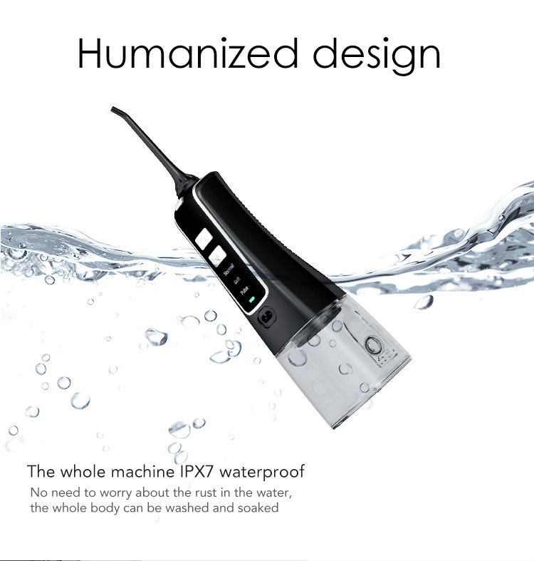 برقی DIY Mode Nicefeel Cordless Water Flosser Oral Care رنگ مشکی