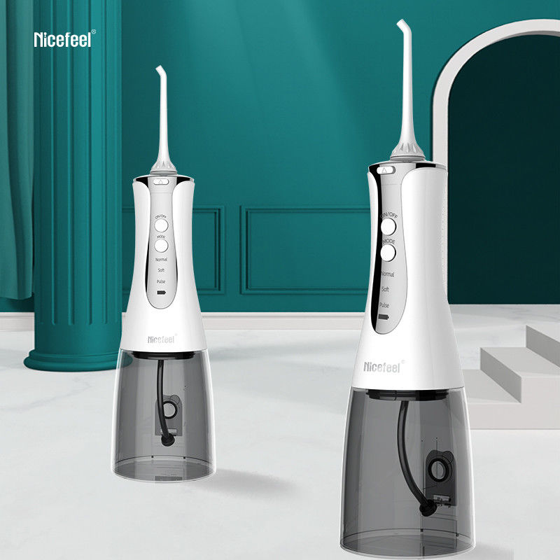 مراقبت علمی Nicefeel Water Flosser برای بهداشت دهان و دندان قابل شستشو دهان