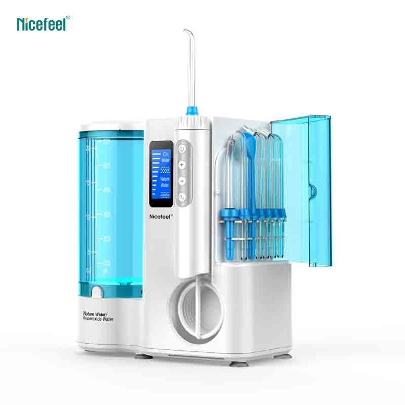 کانترتاپ تانک 600 میلی لیتری Nicefeel Oral Irrigator برای مراقبت روزانه از دهان