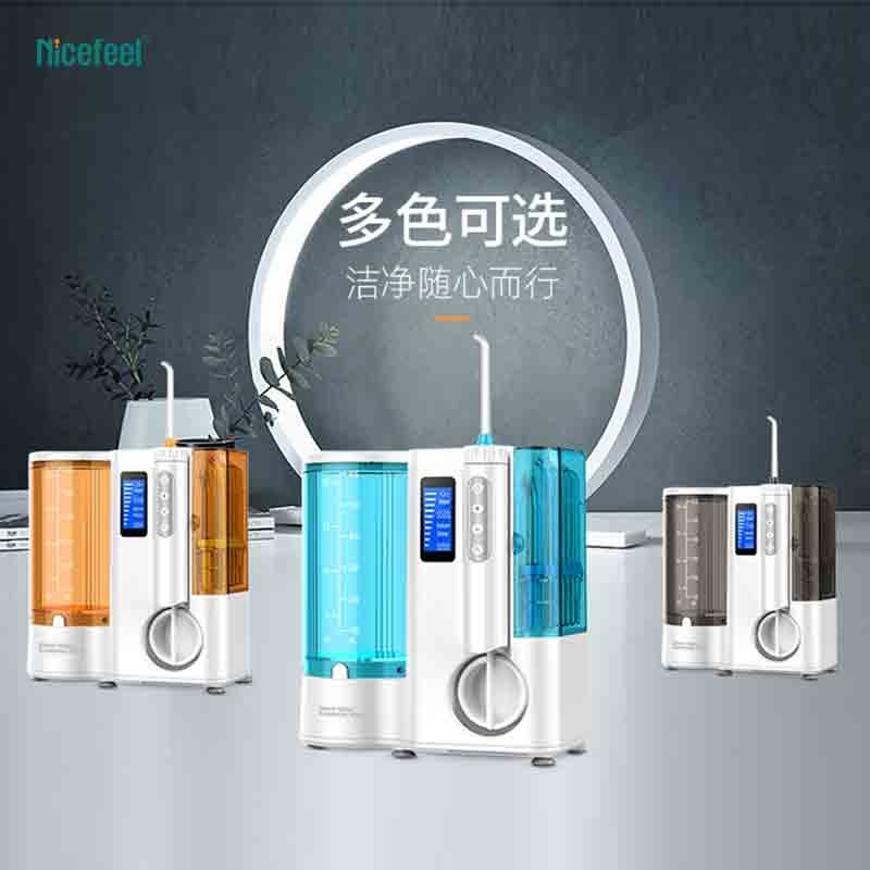 کانترتاپ تانک 600 میلی لیتری Nicefeel Oral Irrigator برای مراقبت روزانه از دهان